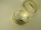Фиджи Черепаха 2011 год 15 штук  2$ серебро 999`, фото №5