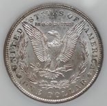 Доллар США 1889 Морган слаб PCI "MS-61 ", фото №9
