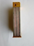 Настольная зажигалка из серебристого и золотого Jeroboam ST Dupont., фото №12