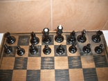 Шахматы пласт. и доска 40х40 см,1966 год, фото №4