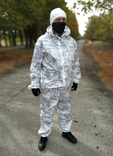 Зимний маскировочный костюм маскхалат белый - multicam alpine, numer zdjęcia 2