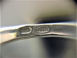 Кольцо перстень серебро 925 проба 8,16 грамма 17,5 р, фото №9