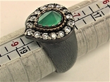 Кольцо перстень серебро 925 проба 11,19 грамма 18 размер, фото №7