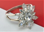 Кольцо перстень серебро 925 проба 5,31 грамма 19 размер, фото №4