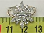 Кольцо перстень серебро 925 проба 5,31 грамма 19 размер, фото №5