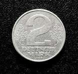 2 марки  1957 г   ГДР, фото №2