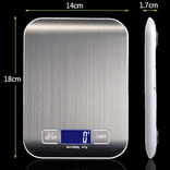 Весы кухонные Lesko SF-2012 Silver электронные LCD дисплей, фото №8