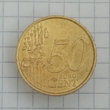 50 евроцентов 2003г "J" Германия Бранденбургские Ворота, фото №3