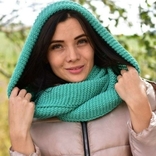 Женский шарф-хомут(снуд), фото №2