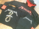Metallica - фирменная толстовка+футболки (4 шт.), фото №4