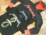 Metallica - фирменная толстовка+футболки (4 шт.), фото №9