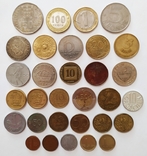 Комплект монет разных стран, фото №2