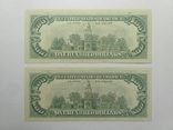 100 долларов 1990   2 банкноты, фото №3