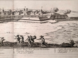 1674 План Ландреси, Франция. Большая карта (62х26, Верже) СерияАнтик, фото №9