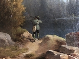 " Мисливець на полюванні" 1879 рік,  Joseph Thoma (1828 - 1899)., фото №9
