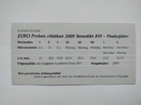 Набор монет 8 шт 2009 года Папа римский Бенедикт XVI европроба Ватикан, фото №7