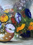 Картина «Букет цветов» масло 50х70см, фото №10
