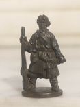 Солдатик Солдат Воин № 4 коллекционная миниатюра бронза, фото №2