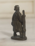 Солдатик Солдат Воин № 4 коллекционная миниатюра бронза, фото №5