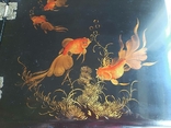 Альбом деревянный  с рисунком "Рыбы"., фото №11