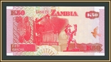 Замбия 50 квача 1992 P-37 (37b) UNC, фото №3