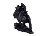 Скульптура-статуетка лицаря верхи на коні, фото №5