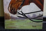 Лошадь  живопись подпись, фото №10