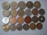 Монеты мира 80 шт. все разные, фото №3