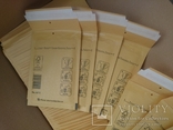 Бандерольный конверт А11 100х160, 200 шт. Польша, желтые, фото №2