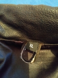 Куртка кожаная без ярлыка р-р XL, фото №8