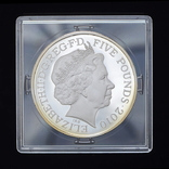 5 Фунтов 2010 Олимпийские Игры - Британская музыка (Серебро 0.925, 28.28г), Великобритания, фото №3