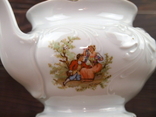 Чайник для заварювання з підставкою Porcelain WANEL, фото №7