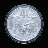10 Долларов 1994 Парусник - Жан-Франсуа де Лаперуз (Серебро 0.925, 31.77г), Самоа и Сизифо, фото №2