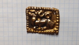 Скифская зооморфная бляшка  золото(лежачий олень), фото №6