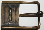 Бронзовая пряжка для брючного ремня 1930-50 гг. (СССР), фото №5