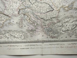 1850 Европа, Украина, Галиция, Россия, большая карта (52х42), фото №8