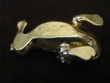 Шкатулка - Трёхлапая лягушка - металл,эмаль,стразы., фото №5