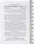 3 Рейх. Пропаганда. Олимпиада 1936г. Карточка Cigaretten-Bilderdienst. Размер 12 x 8 см., фото №3