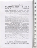 3 Рейх. Пропаганда. Олимпиада 1936г. Карточка Cigaretten-Bilderdienst. Размер 12 x 8 см., фото №3