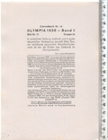 3 Рейх. Пропаганда. Олимпиада 1936г. Карточка Cigaretten-Bilderdienst. Размер 17 x 12 см., фото №3