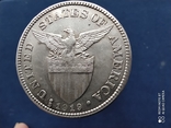 Aмериканские Филиппины,50 центов 1919 г.Серебро., фото №7