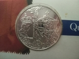 1 Доллар 2002 50 лет правлению Королевы Елизаветы II (Серебро 0.925, 25.18г), Канада, фото №7