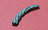 Часть витого браслета или височного кольца КР, фото №5