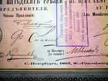 2 акции Русско-Бельгийское металлургическое Енакиев   номера подряд  250 рублей  СПБ 1895, фото №3