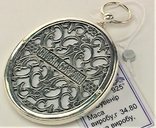Икона сувенир святой Николай Чудотворец серебро 925 проба 34.80 грамма, фото №5
