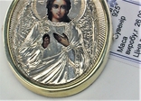 Икона сувенир Ангел Хранитель серебро 925 проба 26,00 грамма, фото №4