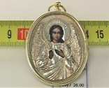 Икона сувенир Ангел Хранитель серебро 925 проба 26,00 грамма, фото №7