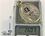 Икона сувенир Ангел Хранитель серебро 925 проба 26,00 грамма, фото №8
