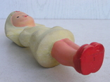 Резиновая игрушка СССР Девочка-медсестра, фото №5