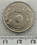 25 Центов США 1999 Джорджия, фото №2
